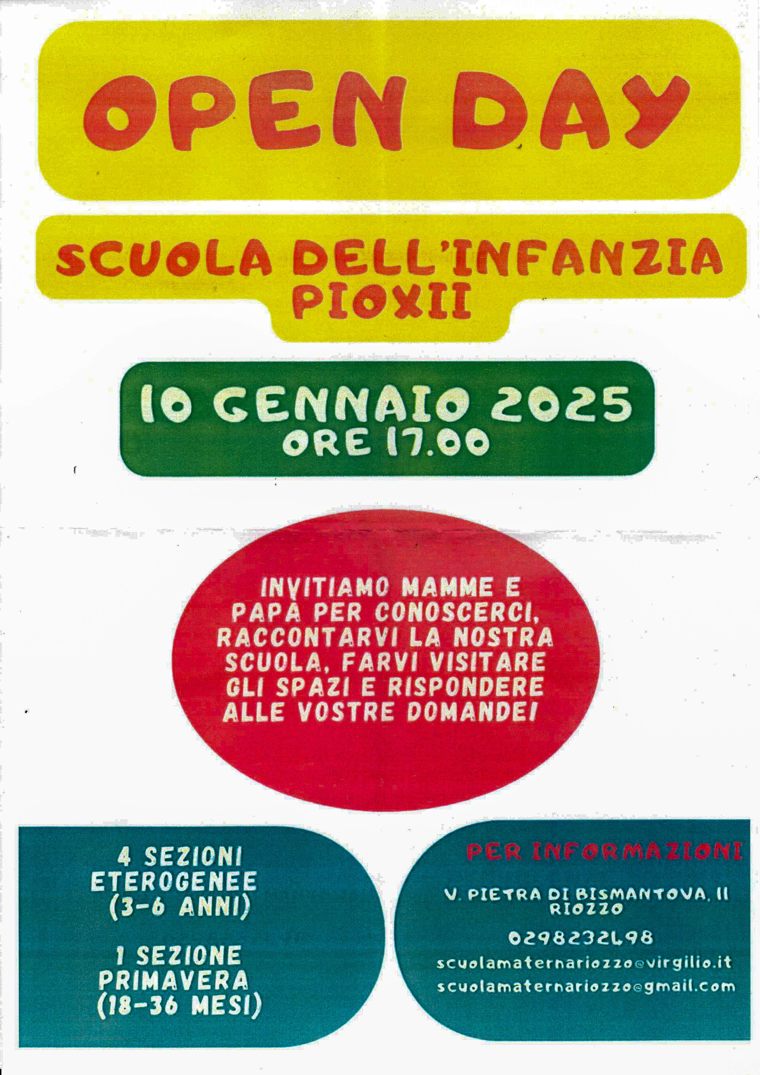 Open Day asilo