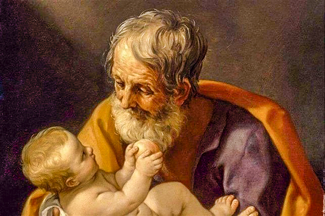 San Giuseppe e il Bambino Gesù Guido Reni